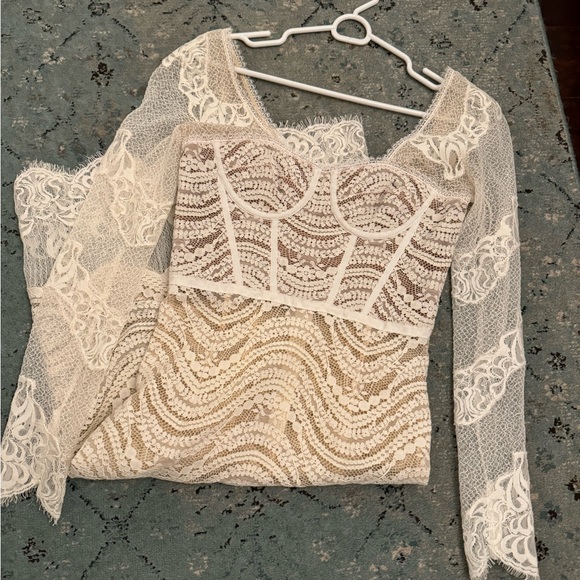 Jonathan simkhai lace bustier dress! - Picture 2 of 5